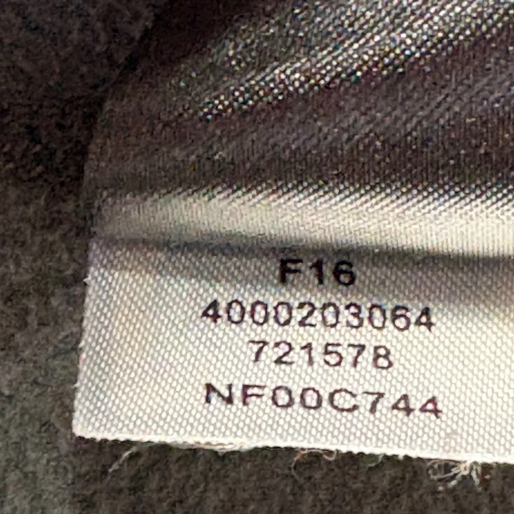 The North Face Mens TKA 100 Glacier quarter /4 Zip Fleece Pullover Grey M Hiking